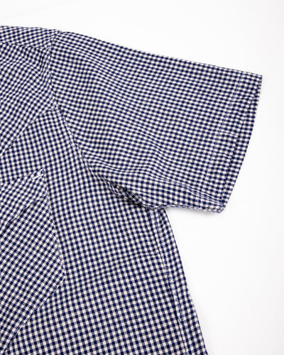 Freenote North Fork S/S Shirt - Blue Gingham - Standard & Strange