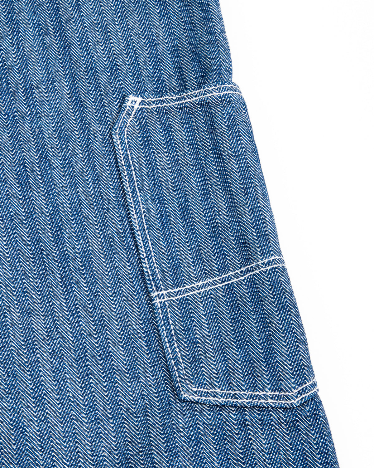 Freenote Ortega Pant - 13oz Blue Herringbone - Standard & Strange