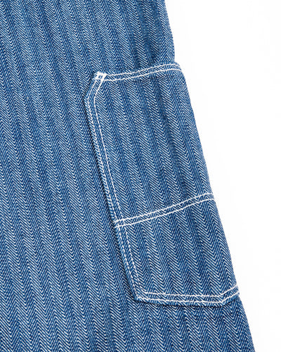 Freenote Ortega Pant - 13oz Blue Herringbone - Standard & Strange