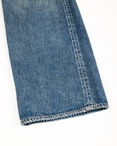 Fullcount 0107SSHW - Womens' Wide Straight "Monroe" - Heavyweight Indigo Blue - Standard & Strange