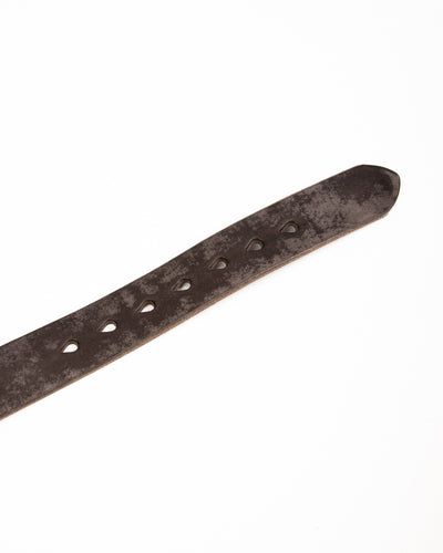 Fullcount Wild Leather Belt - Black - Standard & Strange