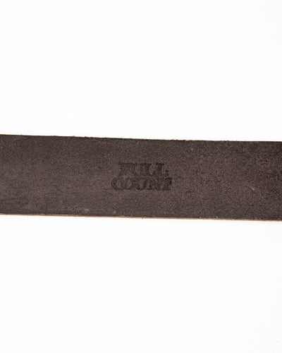 Fullcount Wild Leather Belt - Black - Standard & Strange