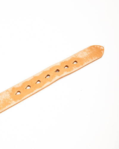 Fullcount Wild Leather Garrison Belt - Natural - Standard & Strange