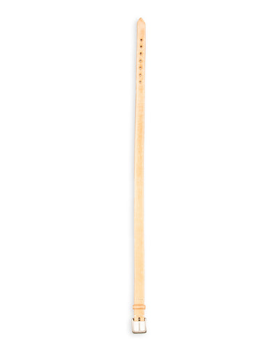 Fullcount Wild Leather Narrow Belt - Natural - Standard & Strange