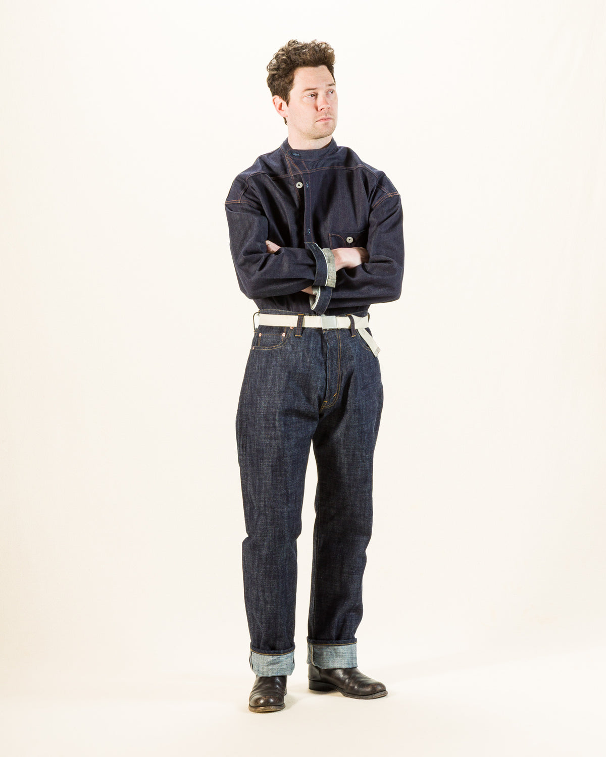 Gråbrodern Relaxed Hara Jean - 14.5 oz Slub Kasuri Denim - Standard & Strange