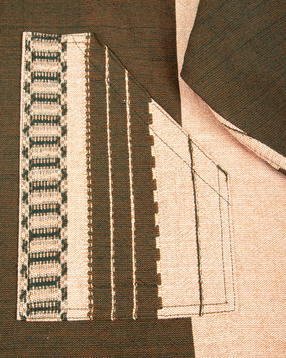 Graziano and Gutiérrez Work-Shirt - Verde Striped - Standard & Strange