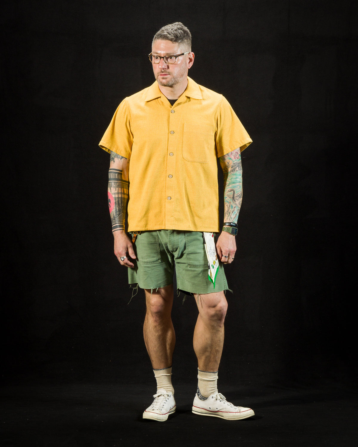 Graziano and Gutiérrez Camp Shirt - Miel - Standard & Strange