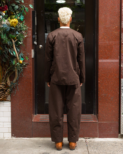 Hansen Bernard Loose Fit Jacket - Coffee Drill - Standard & Strange
