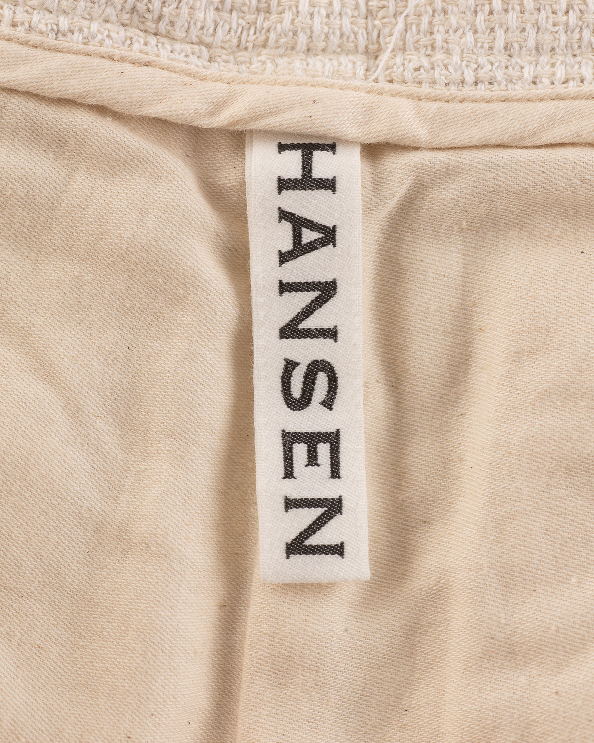 Hansen Bobby Wide Pleated Trousers - Off White Gauze - Standard & Strange