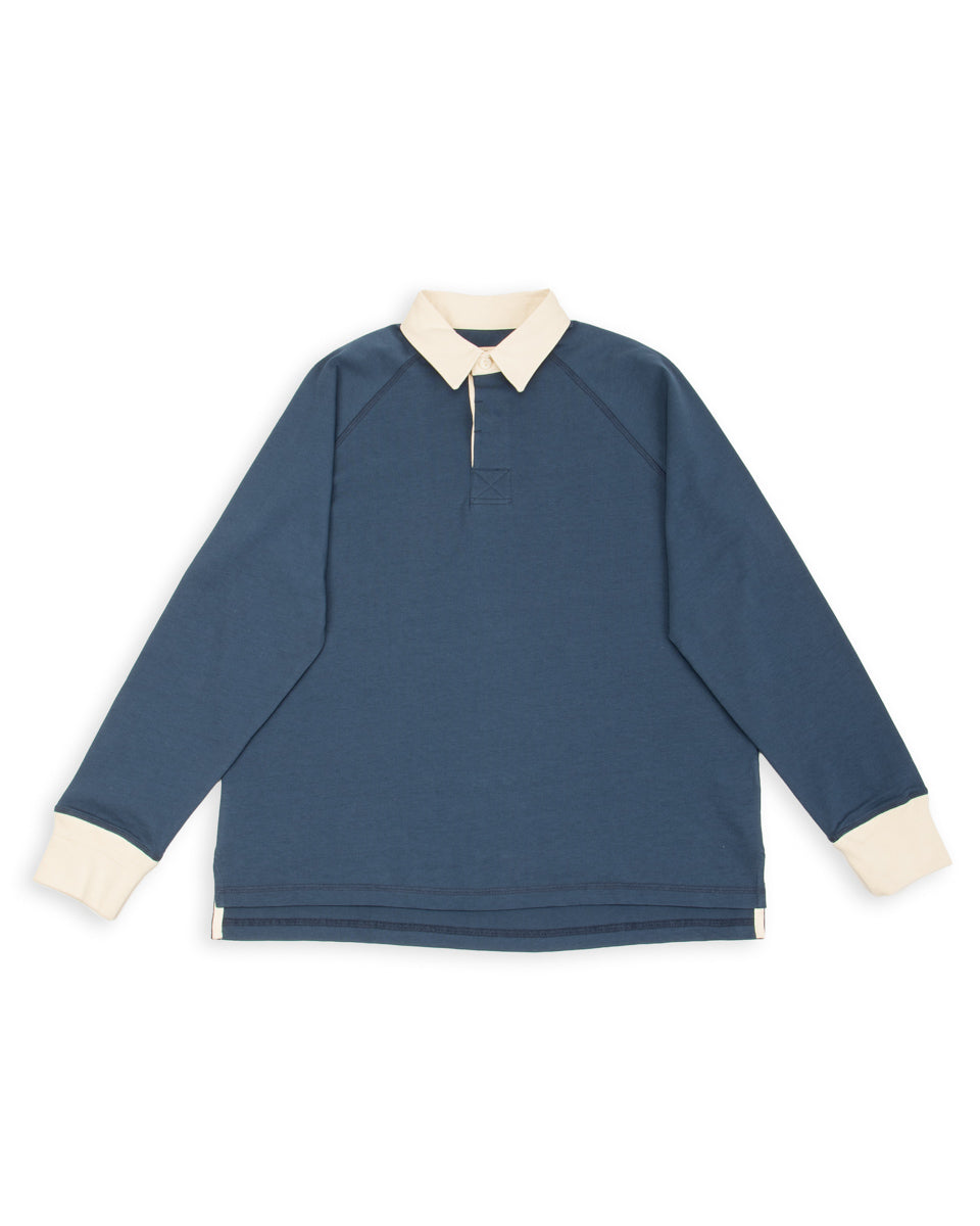 Heimat Raglan Rugby - Trail Blue - Standard & Strange