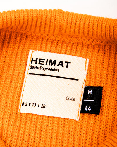 Heimat Rundhals Pullover Crew Neck Sweater - Rescue Orange - Standard & Strange
