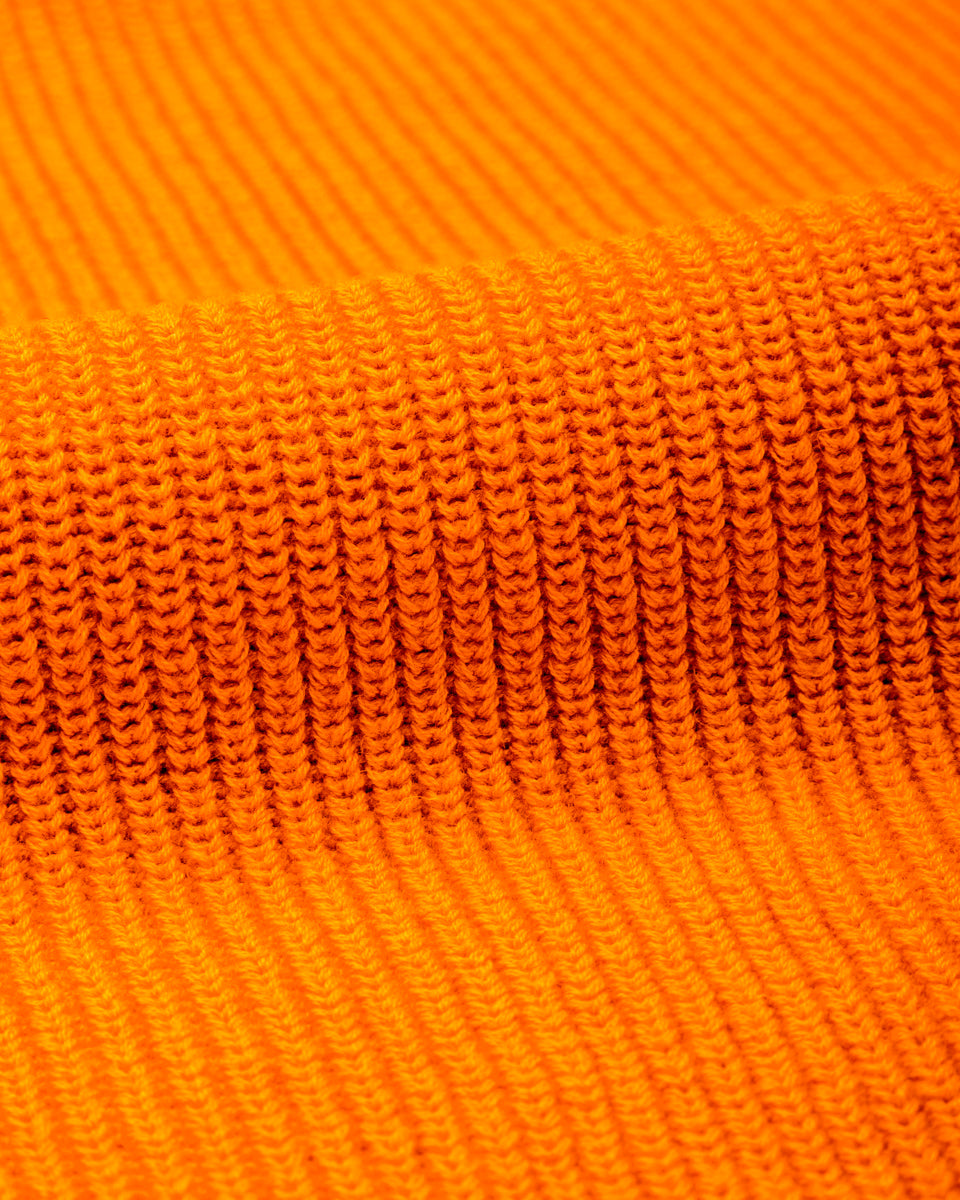 Heimat Rundhals Pullover Crew Neck Sweater - Rescue Orange - Standard & Strange