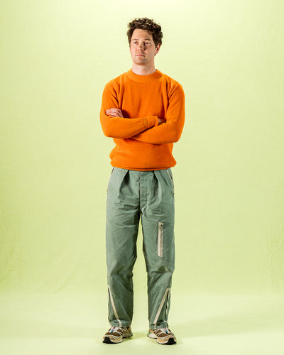 Heimat Rundhals Pullover Crew Neck Sweater - Rescue Orange - Standard & Strange