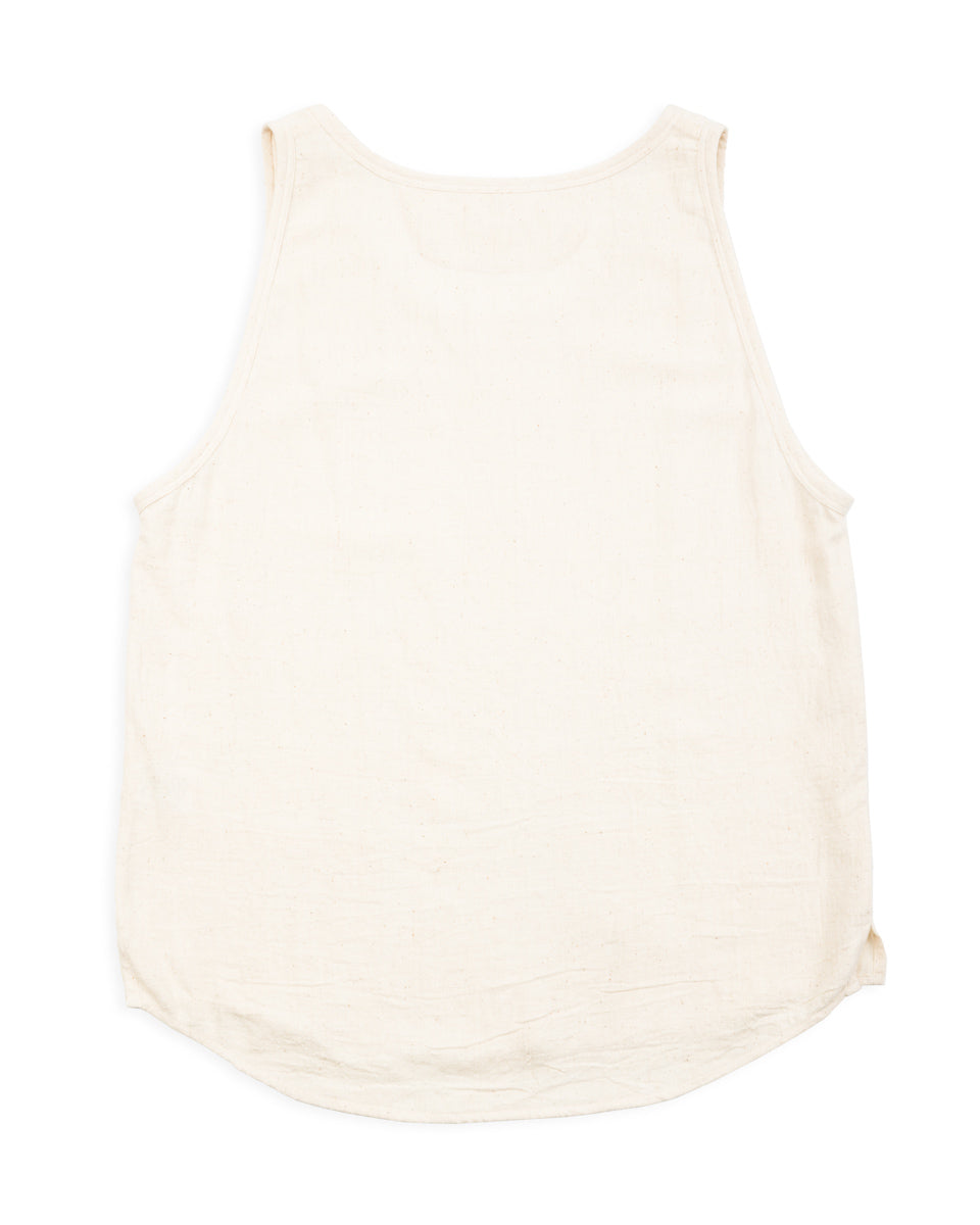 Indi + Ash Ripley Tank - Natural Handwoven Kala Cotton - Standard & Strange