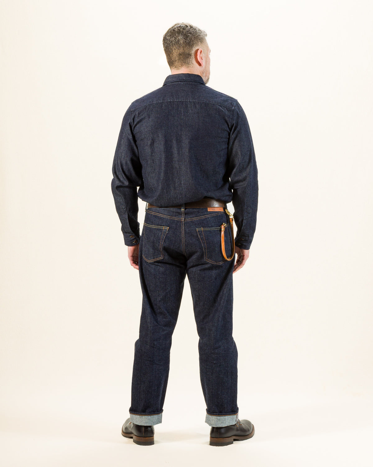 Indigofera Alamo Shirt - 8 oz Indigo Denim - Standard & Strange