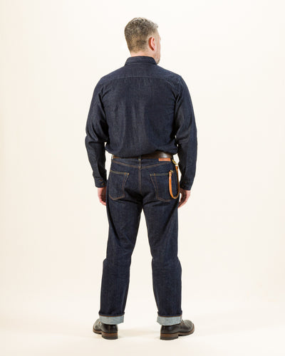 Indigofera Alamo Shirt - 8 oz Indigo Denim - Standard & Strange