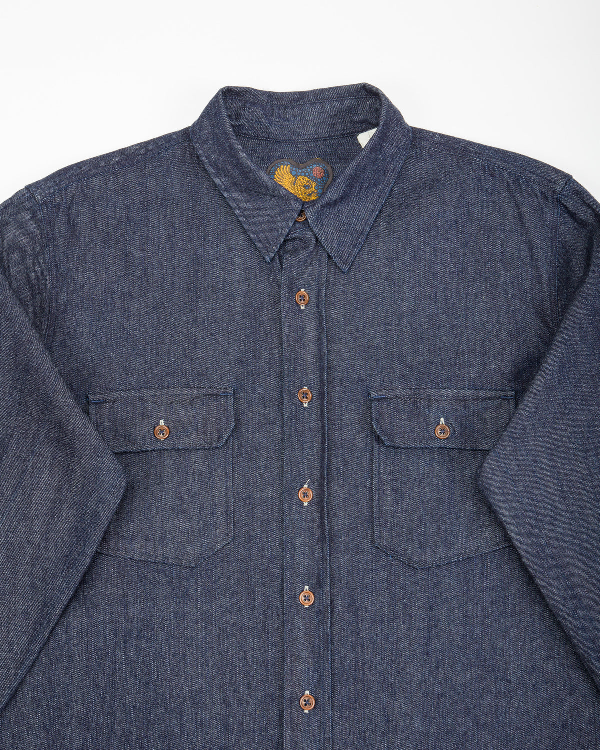 Indigofera Alamo Shirt - 8 oz Indigo Denim - Standard & Strange
