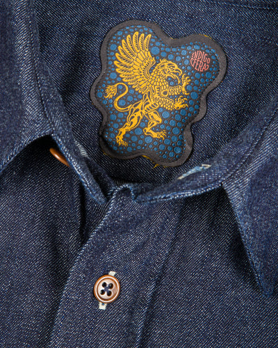 Indigofera Alamo Shirt - 8 oz Indigo Denim - Standard & Strange