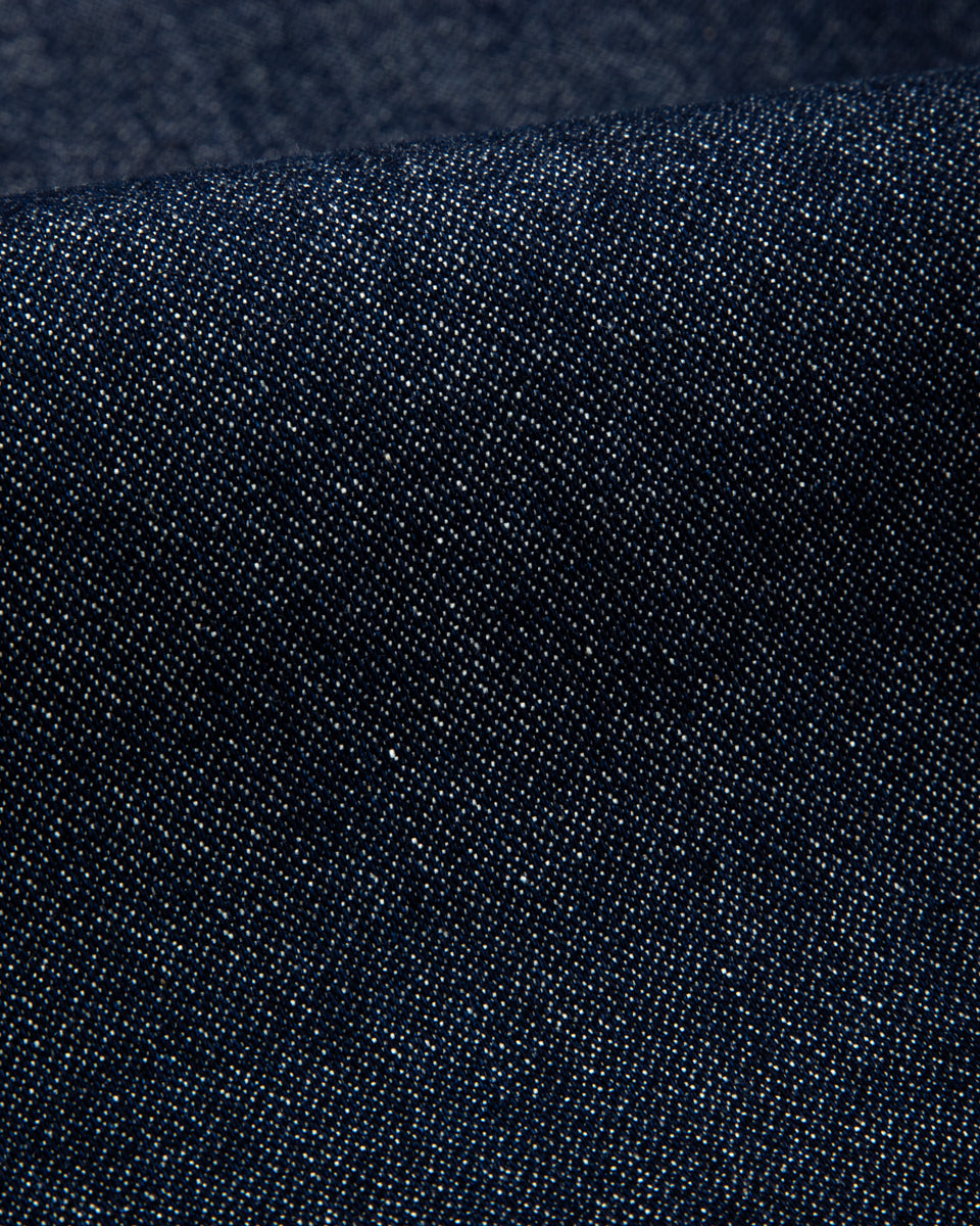 Indigofera Audrey Double Knee Jean - Double Wash 14 oz Broken Twill Indigo - Standard & Strange