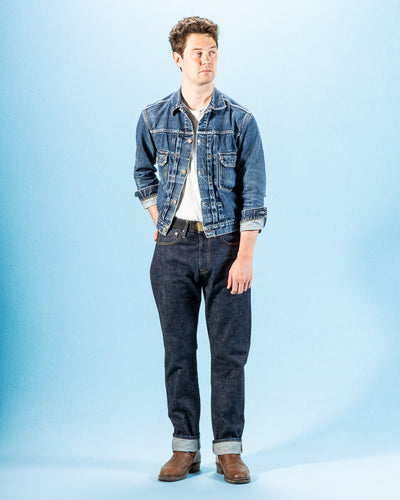 Indigofera Buck Tapered Fit - 18oz Soaked Shiroyama Selvedge - Standard & Strange