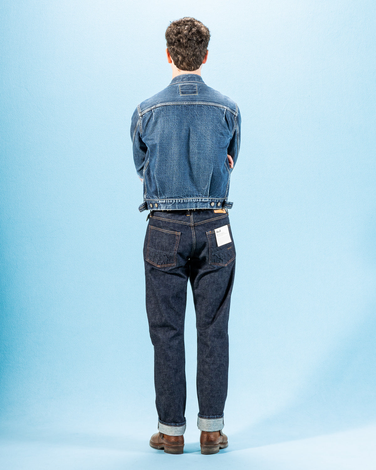 Indigofera Buck Tapered Fit - 18oz Soaked Shiroyama Selvedge - Standard & Strange