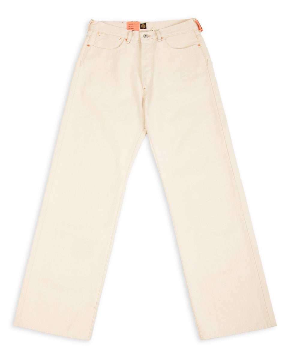 Indigofera Duke Wide Fit - Ecru Smithson Canvas - Standard & Strange