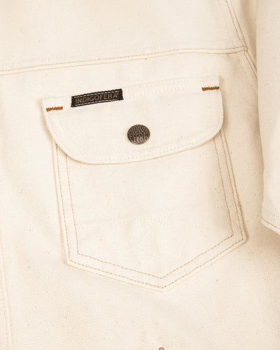 Indigofera Fargo Quarter Jacket - Ecru Smithson Canvas - Standard & Strange