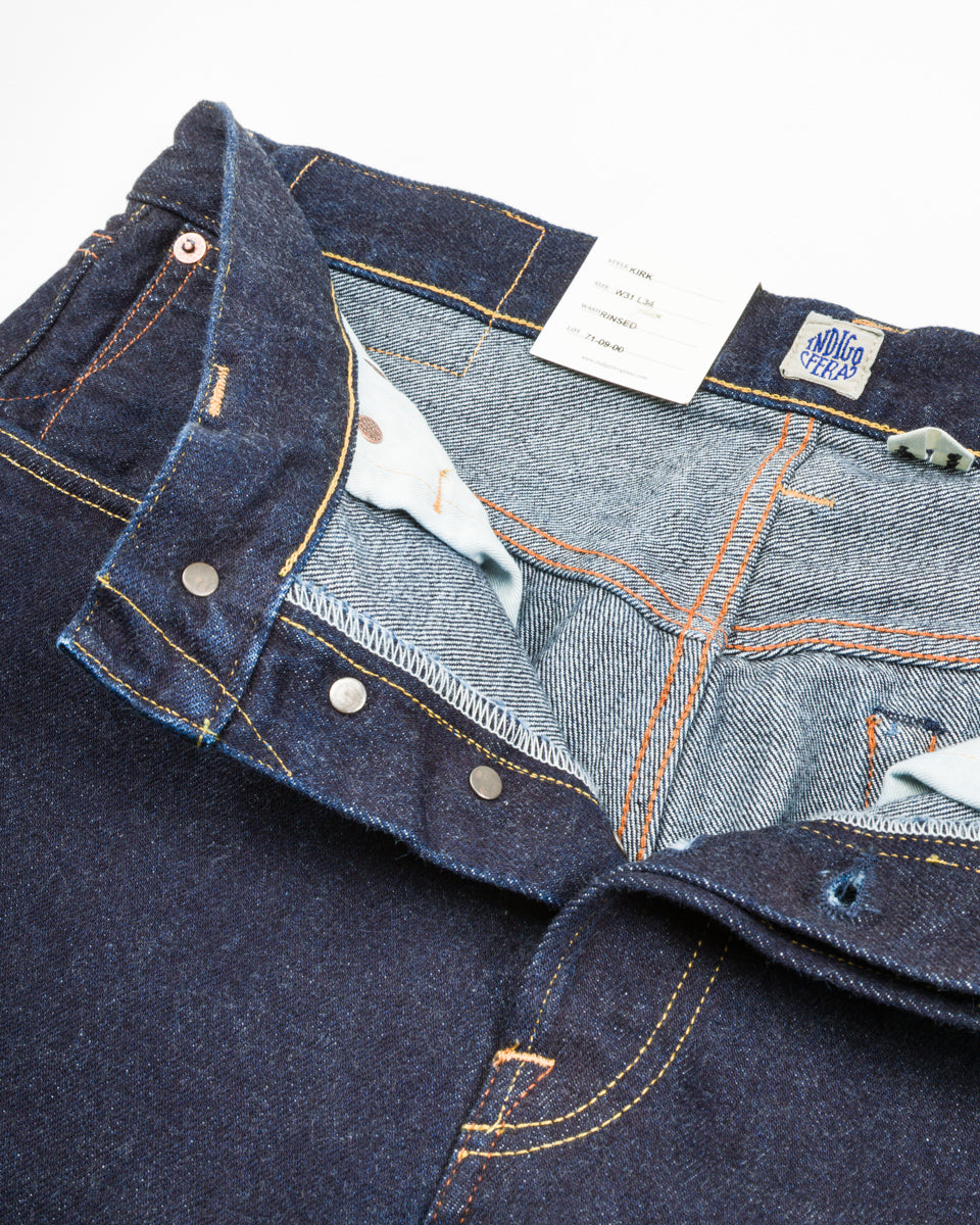 Indigofera Kirk Straight Fit - 14oz Soaked No.9 Selvedge - Standard & Strange
