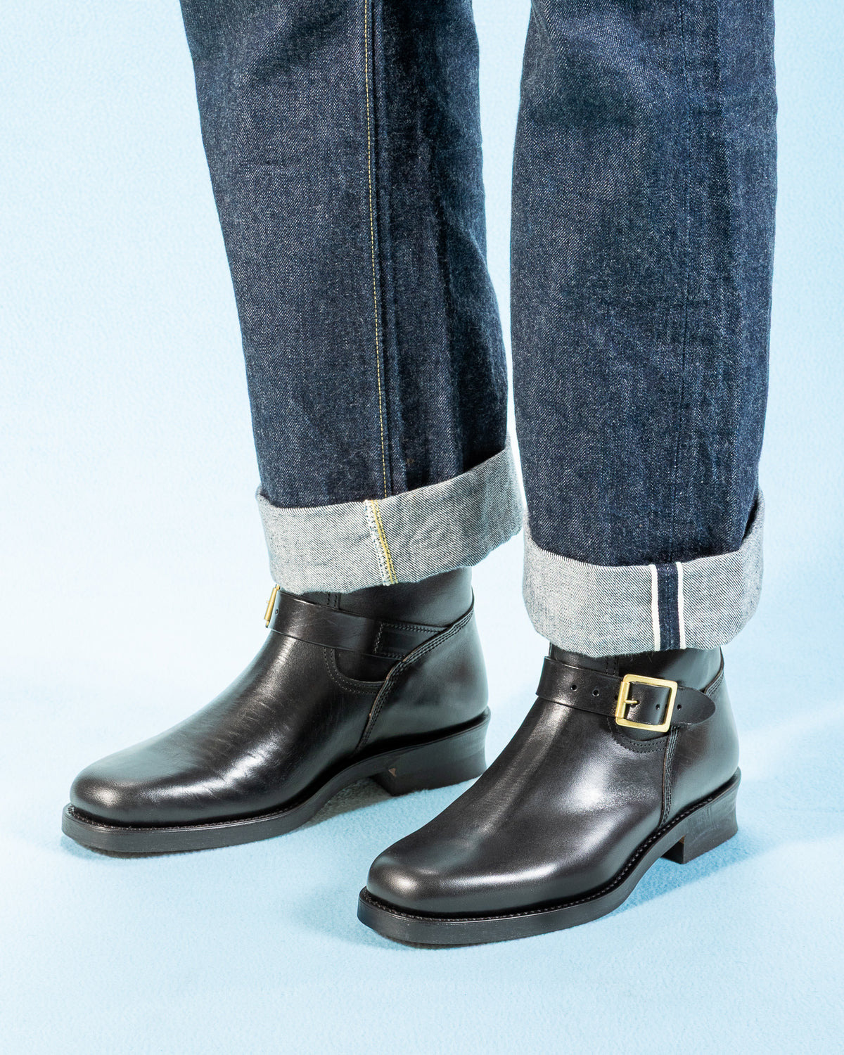 The Real McCoy's Buco Narrow Engineer Boots - Buttock - Standard & Strange