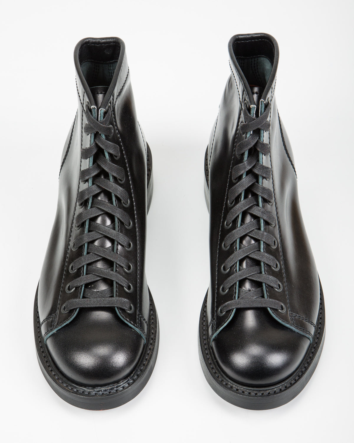 John Lofgren Monkey Boots - Black Ops Shinki Shell Cordovan - Standard & Strange