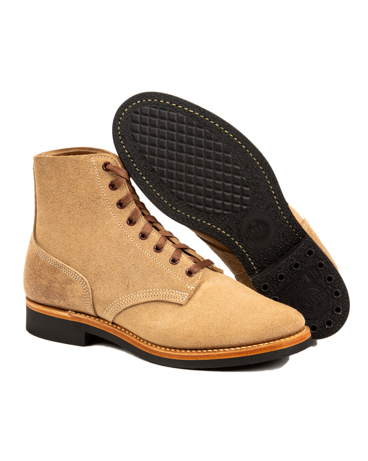 John Lofgren US Navy N-1 Field Shoes Boondockers - Natural CXL - Standard & Strange