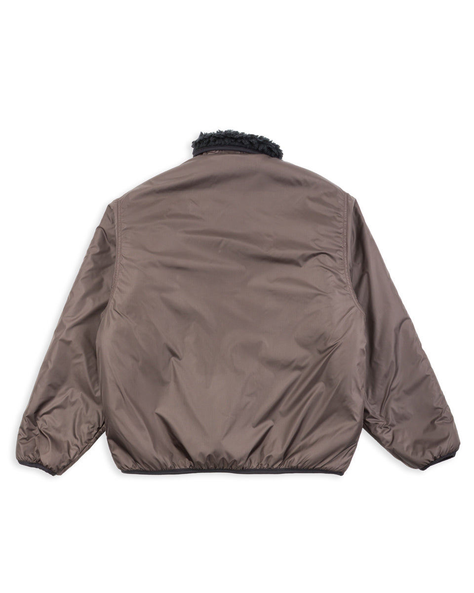 Kapital BONE Boa Fleece Reversible Blouson - Black - Standard & Strange