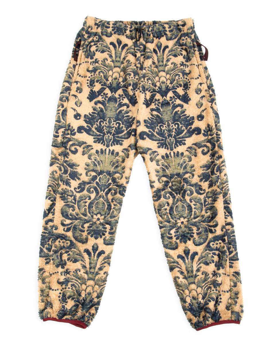 Kapital DAMASK Fleece EASY Pants - Beige - Standard & Strange