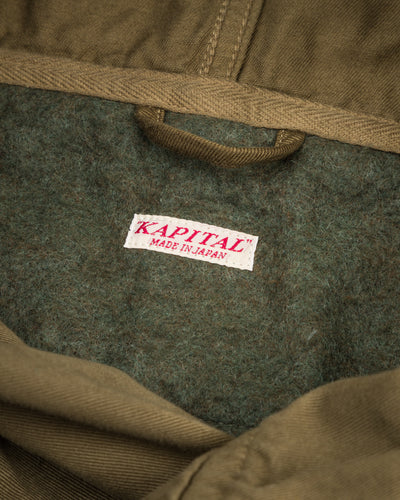 Kapital Katsuragi Cotton RING Coat - Khaki - Standard & Strange