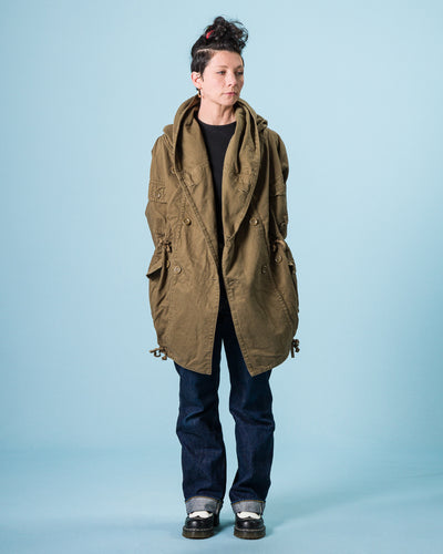 Kapital Katsuragi Cotton RING Coat - Khaki - Standard & Strange