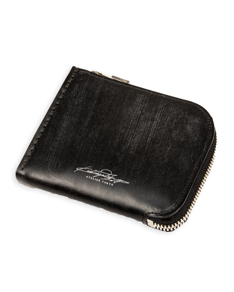 Rolling Dub Trio L Wallet - Black Bridle - Standard & Strange