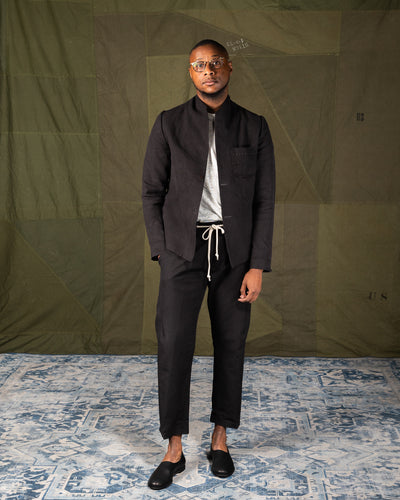 MATiAS Rivera II Pant - Kurai Black Hemp Canvas - Standard & Strange