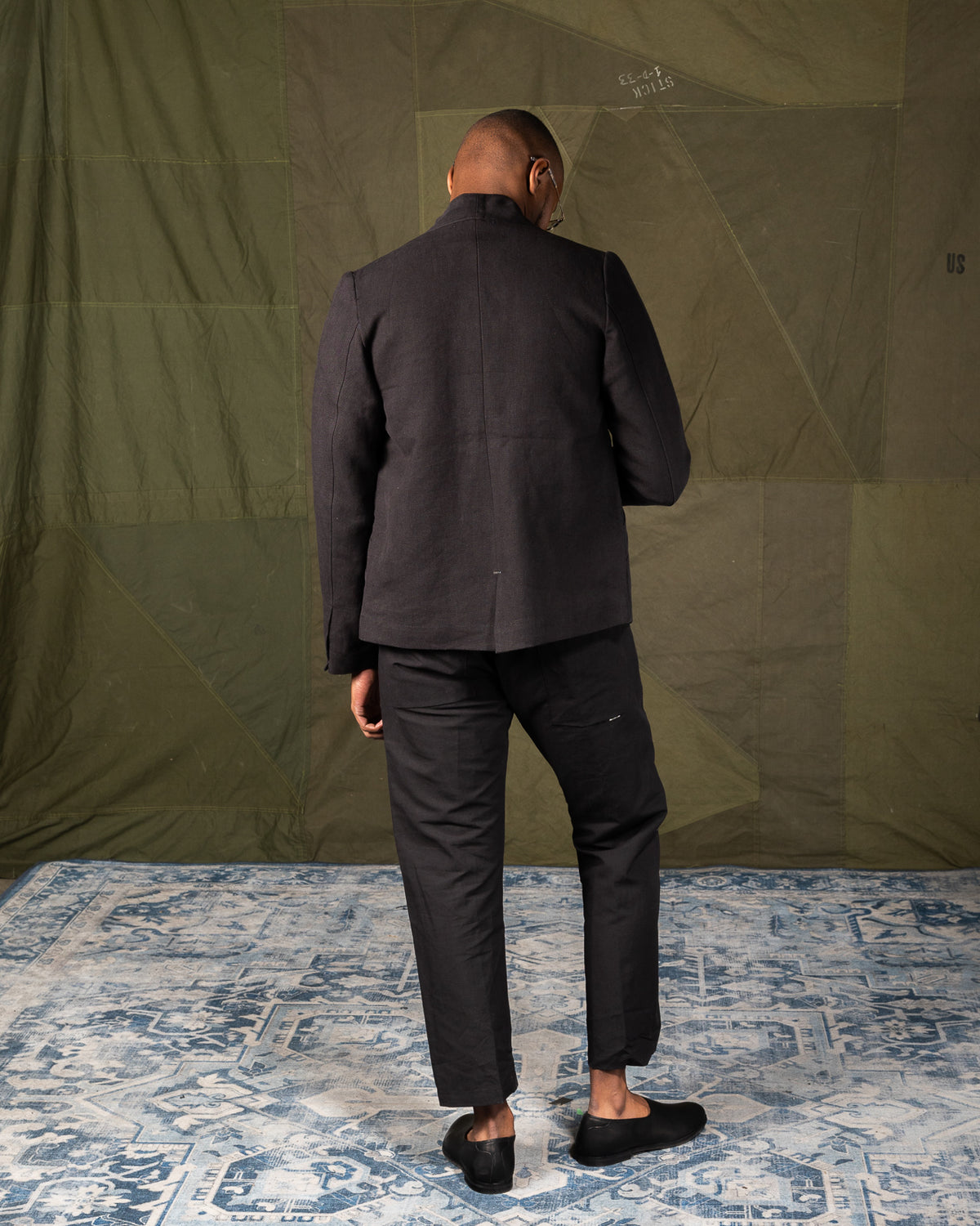 MATiAS Rivera II Pant - Kurai Black Hemp Canvas - Standard & Strange