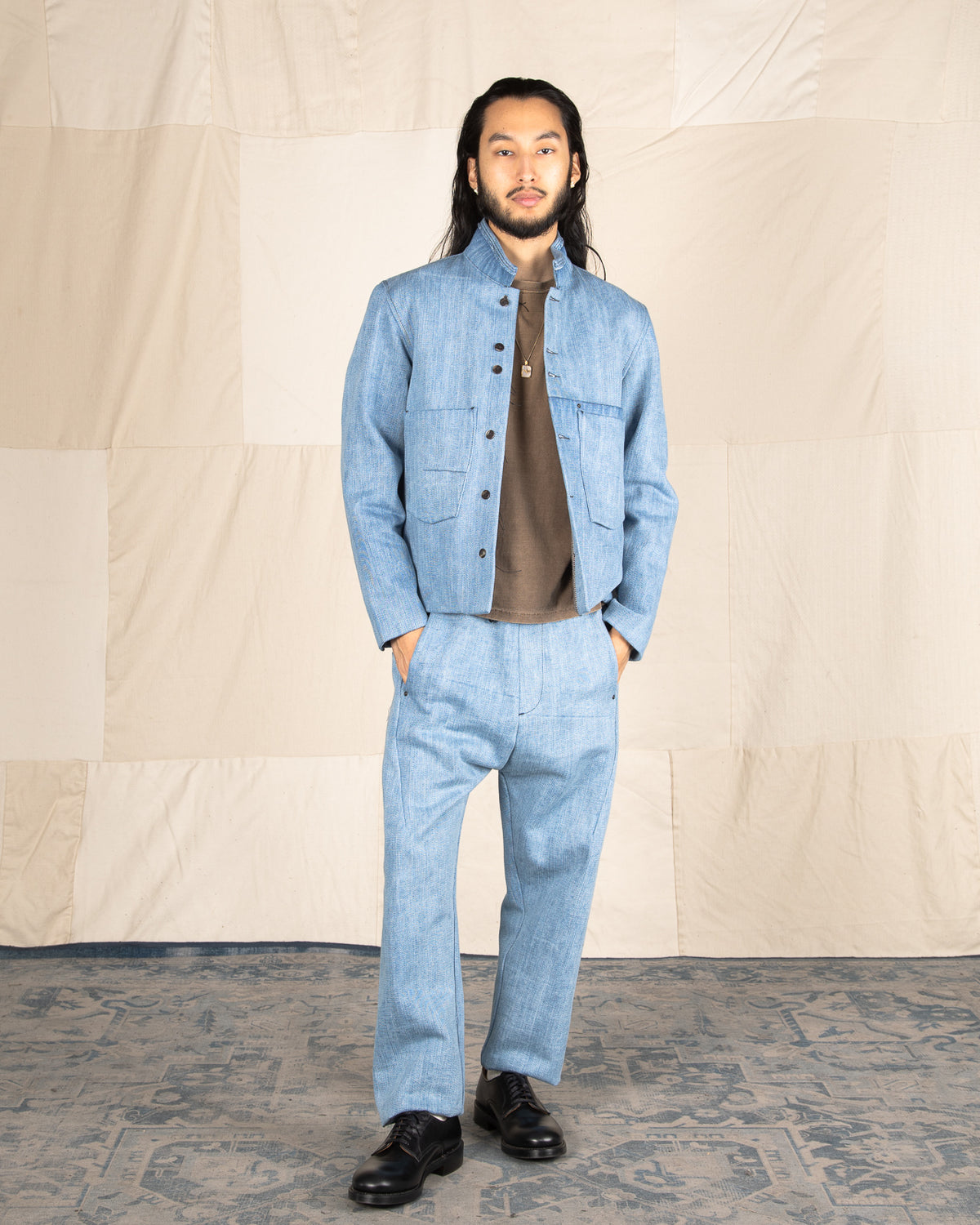 MATiAS Elucera Smoking Jacket - Chohawk Indigo Denim - Standard & Strange