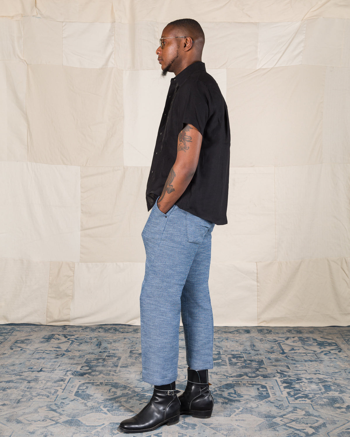MATiAS Rivera Pant - Diamond Dobby Waffle - Standard & Strange