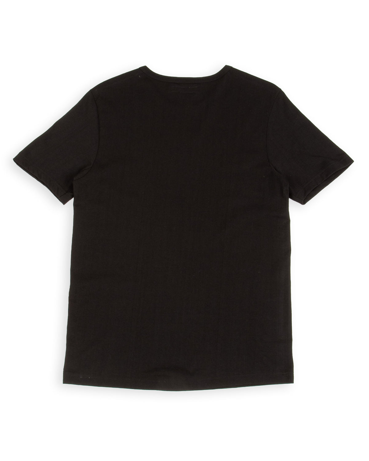 Merz b. Schwanen 1950s Lightweight Loopwheeled Tee - Deep Black - Standard & Strange