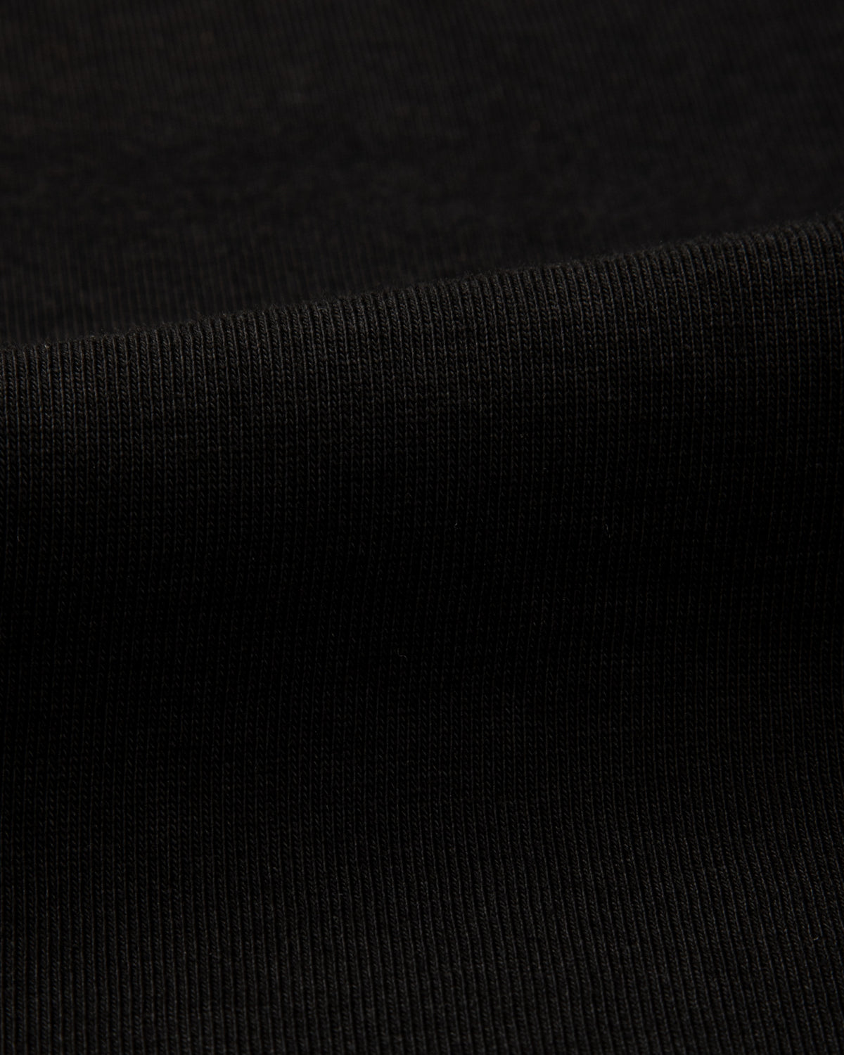 Merz b. Schwanen 215 Loopwheeled Classic Fit Midweight Tee - Deep Black - Standard & Strange