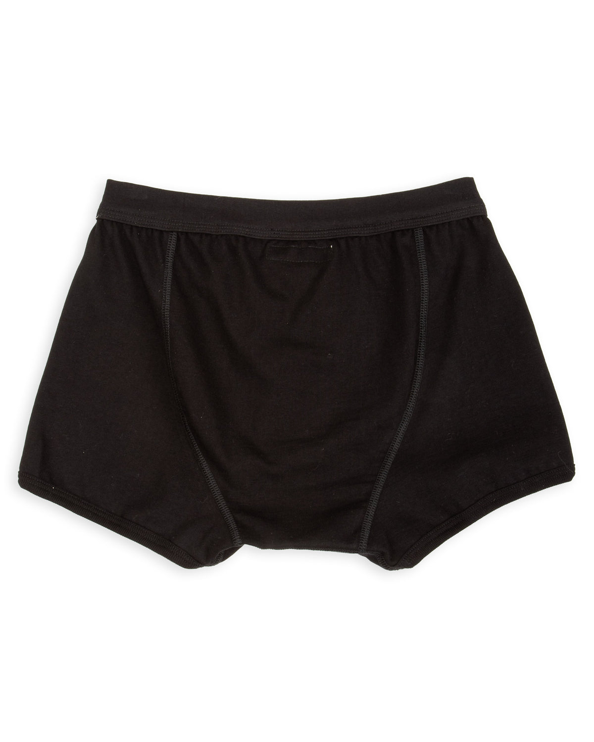 Merz b. Schwanen 254 Loopwheeled Loopwheeled Boxer Brief - Deep Black - Standard & Strange