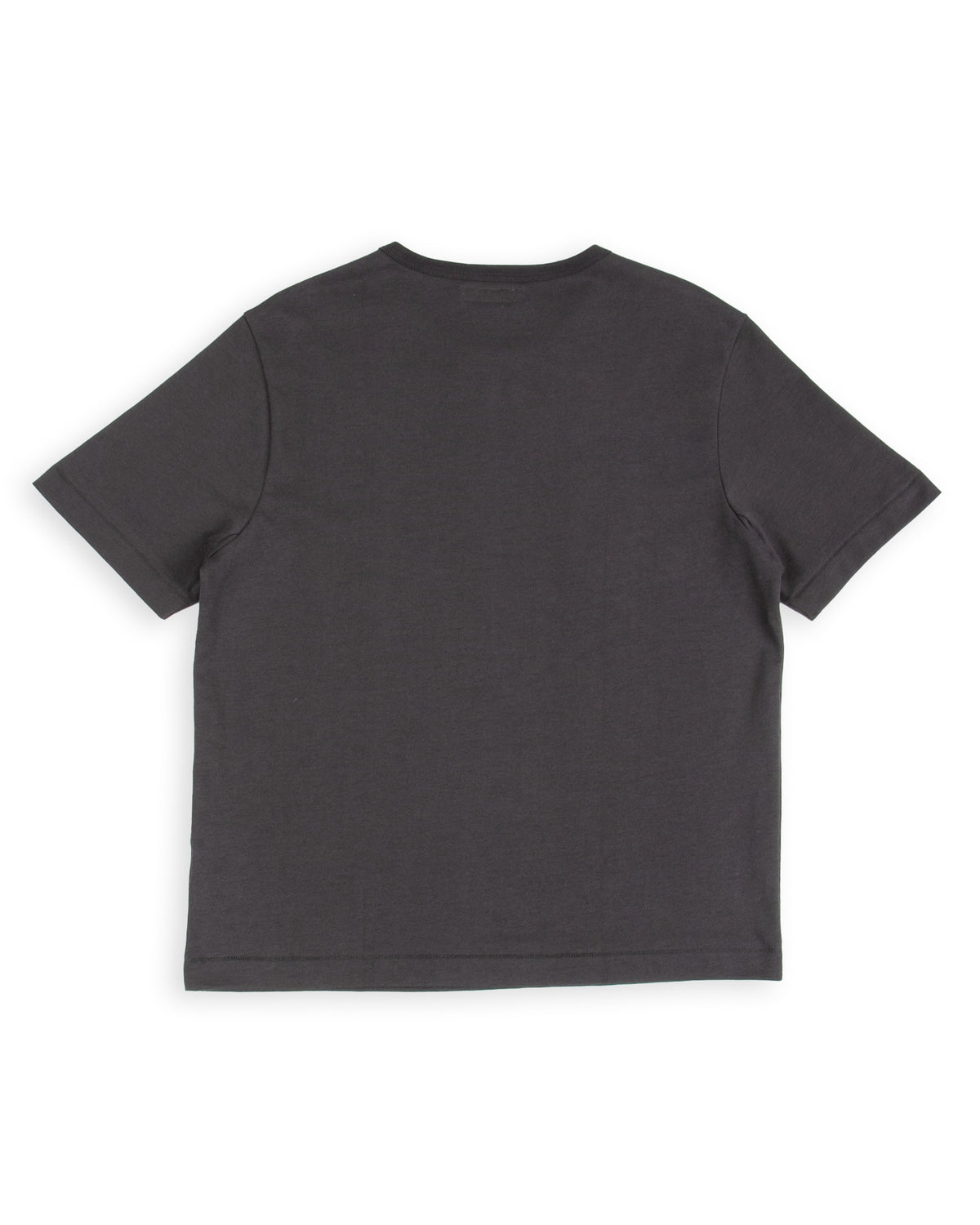 Merz b. Schwanen 2M15C Cropped Vintage Machine Jersey T-Shirt - Charcoal - Standard & Strange