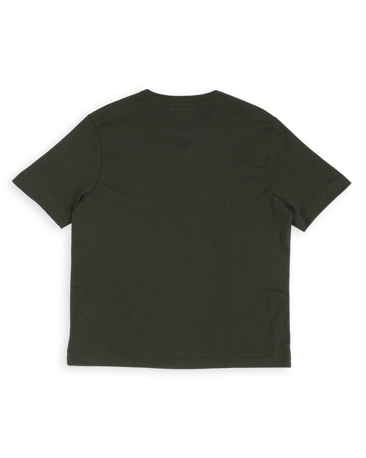 Merz b. Schwanen 2M15C Cropped Vintage Machine Jersey T-Shirt - Forest - Standard & Strange