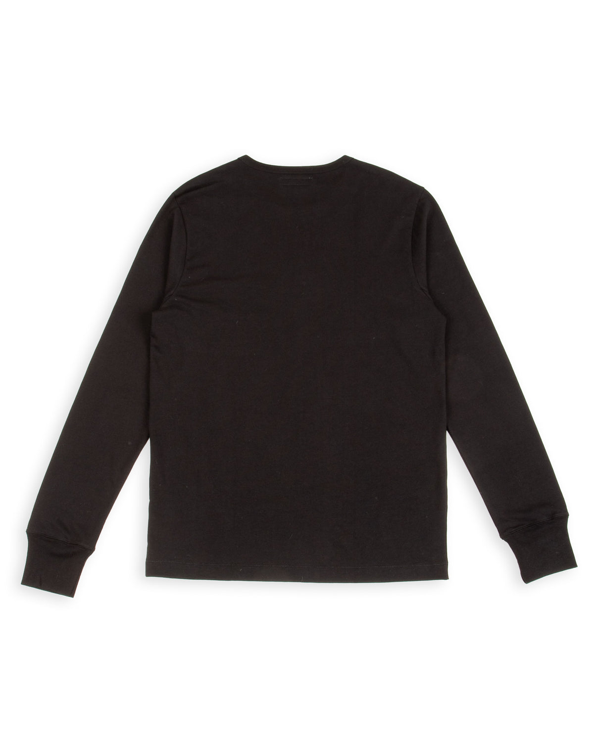 Merz b. Schwanen 2M15LS Vintage Machine Refined Fit L/S - Deep Black - Standard & Strange