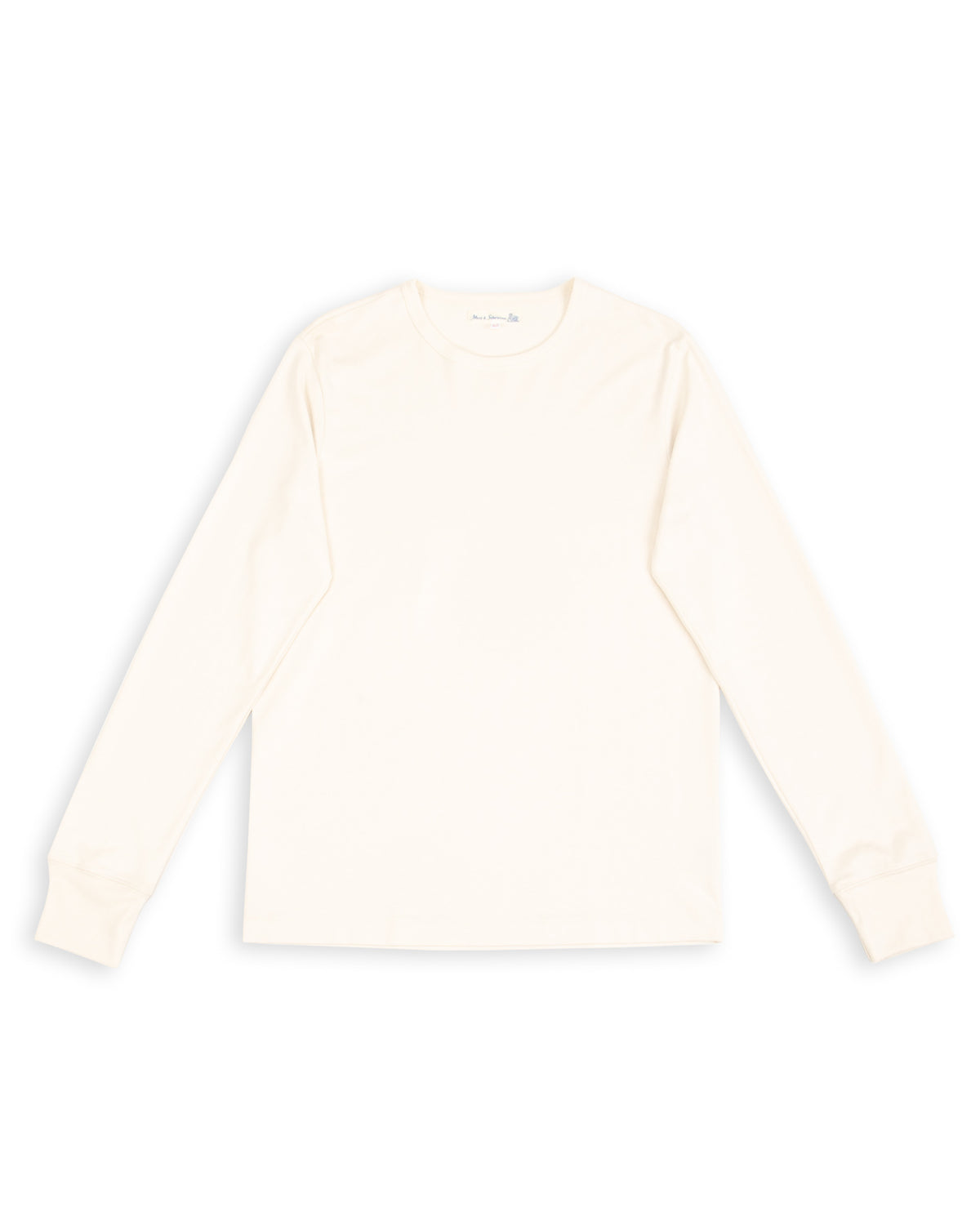 Merz b. Schwanen 2M15LS Vintage Machine Refined Fit L/S - Nature - Standard & Strange
