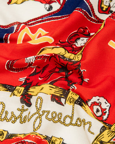 Mister Freedom Ranch Kerchief "JV" - Navy - Standard & Strange