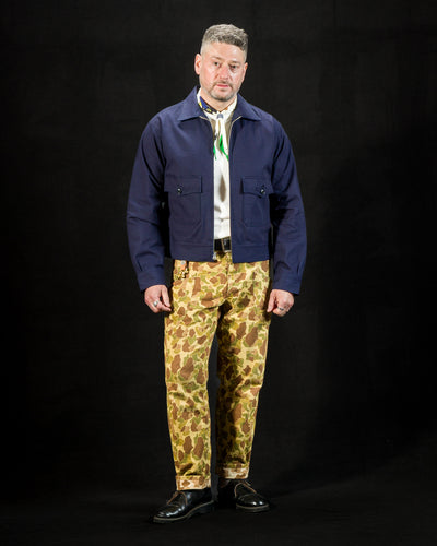 Mister Freedom "Rocketeer" Jacket - Indigo Canvas - Standard & Strange