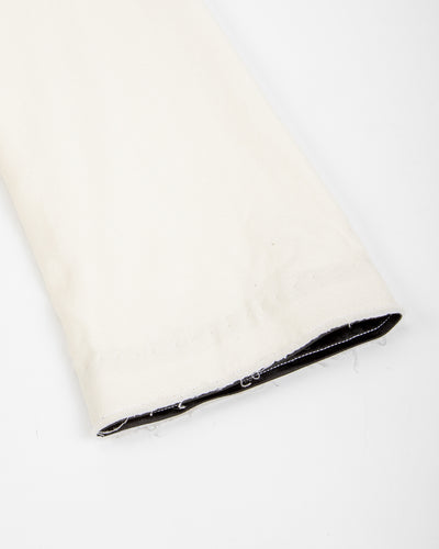 Monad London Newman P/O Shirt - White Botany Serge Wool - Standard & Strange